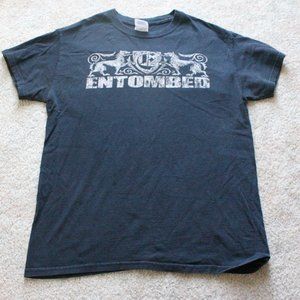 Entombed Band T-shirt Small Size, 100% Cotton